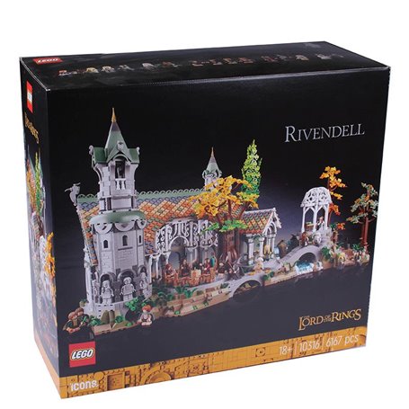 LEGO Icônes Le Seigneur des Anneaux Fondcombe (10316)