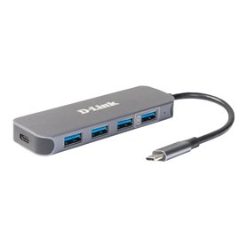 D-Link Hub USB-C vers 4 ports USB 3.0 avec alimentation DUB-2340