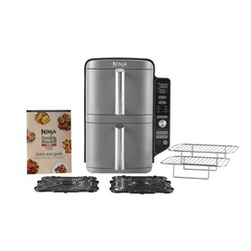 Ninja Friteuse à Air (SL400EU) XL Double Étage gris