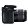 Canon EOS 2000D + EF-S 18-55mm f/3.5-5.6 III Kit d'appareil-photo SLR 24,1 MP CMOS 6000 x 4000 pixels Noir