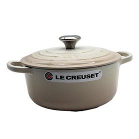 Le Creuset Signature Cocotte ronde 20cm meringue (21177207164430)