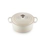 Le Creuset Cocotte Ronde Signature de 26 cm en meringue (21177267164430)