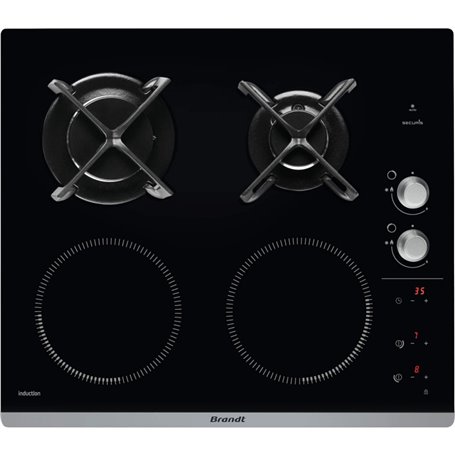 Brandt Table de cuisson BRANDT BPI 6414 BM