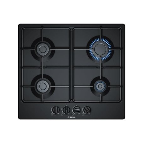 Bosch Serie 4 PGP6B6B80 plaque Noir Intégré Gaz 4 zone(s)