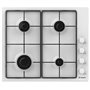 Candy CHW640WLW Blanc Intégré 60 cm Gaz 4 zone(s)