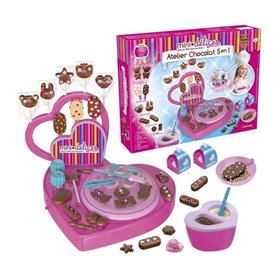LANSAY Mini delices Jeu de cuisine Mon super atelier Chocolat 5 en 1 - Fille - a partir de 6 ans