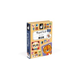 Jeu éducatif magnétique Janod Magneti book Mix et Match