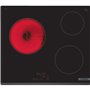 Bosch Serie 4 PKM63RBB8E plaque Noir Intégré 60 cm Céramique 3 zone(s)
