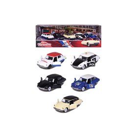 Voitures Majorette Vintage Citroën DS 19 Giftpack 5 pièces