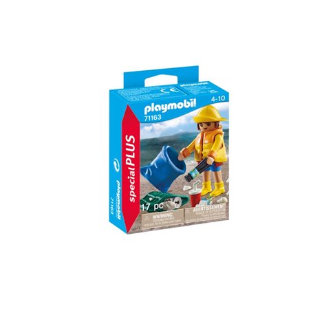 Playmobil 71163 Bénévole ramassage déchet
