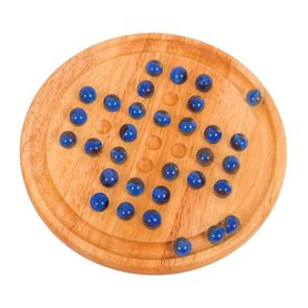 BIGJIGS Wooden Solitaire Game