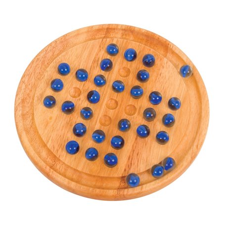BIGJIGS Wooden Solitaire Game