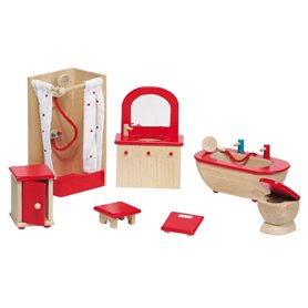 GOKI Doll House Furniture Bathroom
