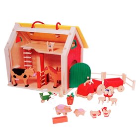 GOKI Wooden take away farm