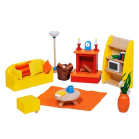 GOKI Doll House Furniture Living Room