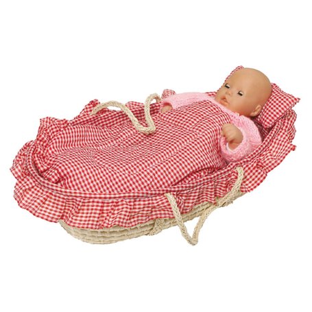 GOKI Couffin pour poupées avec draps