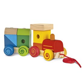 Eichhorn Wooden Train