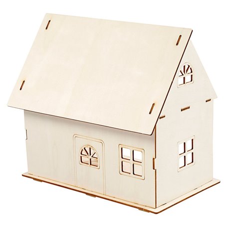CREATIV COMPANY DIY Wooden Dollhouse