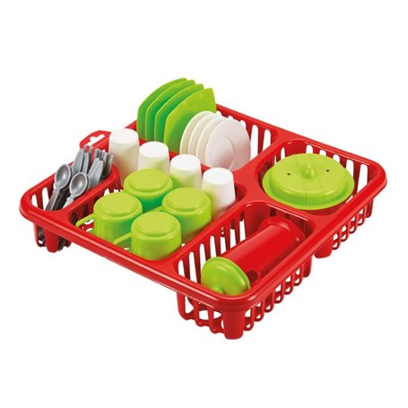 Ecoiffier - Egouttoir carré garni 30 cm