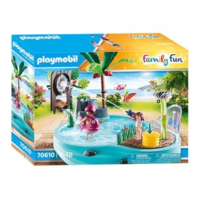 Playmobil Family Fun 70610 Piscine avec jet d'eau