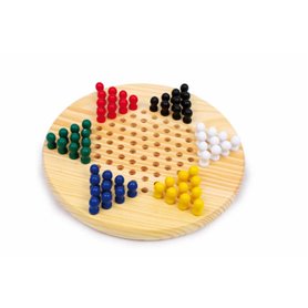 SMALL FOOT Jeu de dame chinoise en bois Mary