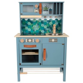 Small Foot - Wooden Children's Kitchen Blue