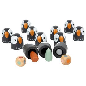 Small Foot - Wooden Memo game Penguin