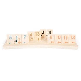 Small Foot - Wooden Rummy Game 12224