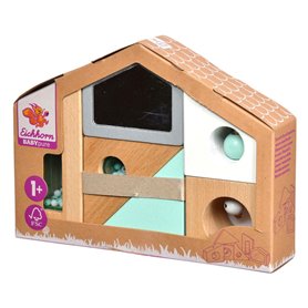 Eichhorn Baby Pure Wooden Building Blocks with Sound 100005720