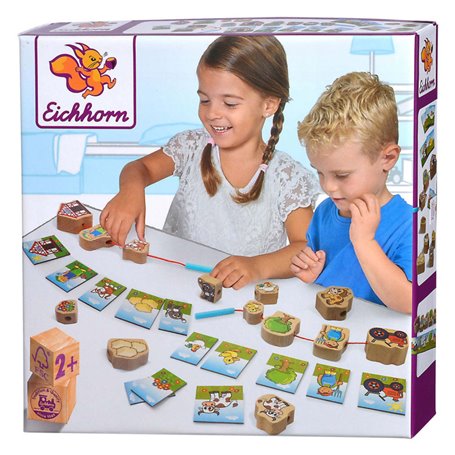 Eichhorn Wooden Stringing Game