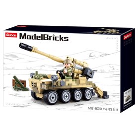 Sluban 8x8 Mobile Cannon