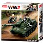 Sluban WWII - SU-85 Allied Anti-Tank Tank