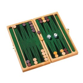 GOKI Wooden Backgammon