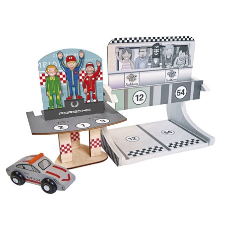 Eichhorn Wooden Porsche Race Set