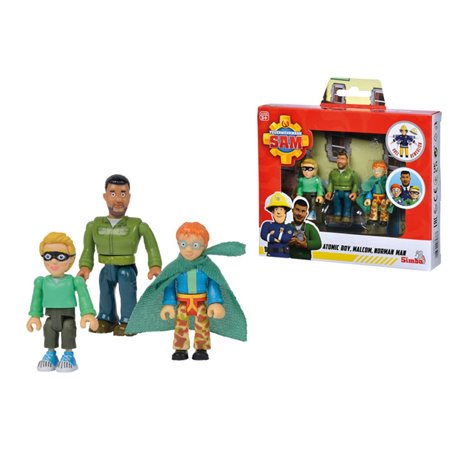 SIMBA Fireman Sam Superhero Toy Figures