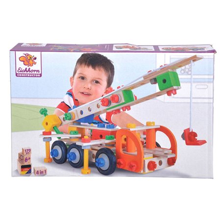 Eichhorn Constructor 4in1 Crane truck