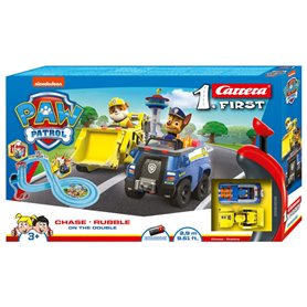 Carrera First Race Track - Paw Patrol & 39 On the Double& 39 Carrera First Race Track - Paw Patrol & 39 On the Double& 39
