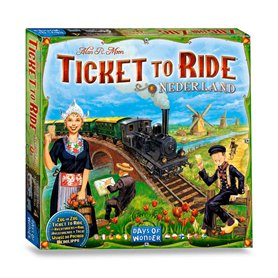 ASMODEE Ticket to Ride - The Netherlands Bordspel