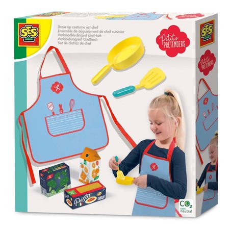 SES Creative Petits Pretenders Ensemble de déguisement de chef cuisinier