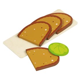 GOKI Tranches de pain et feuille de salade