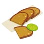 GOKI Tranches de pain et feuille de salade