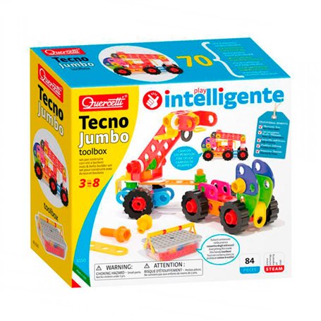 Quercetti Tecno Jumbo with Storage box