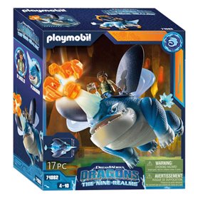 Playmobil Dragons 71082 Les Neuf Royaumes - Bissocorn & D'Angelo
