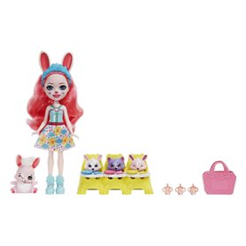 Enchantimals City Tails  MEILLEURS AMIS DES BÉBÉS  BREE LAPIN ET SON AMIE TWIST