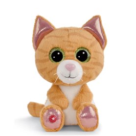 Nici Glubschis Plush Toy Tabby Cat Tabbrey, 15cm 1048698 Nici Glubschis Plush Toy Tabby Cat Tabbrey