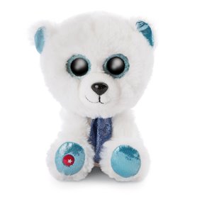 Nici Glubschis Plush Soft Toy Winter Polar Bear Benjie, 15cm 1046955 Nici Glubschis Plush Soft Toy Winter Polar Bear Benjie