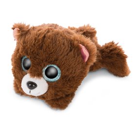 Nici Glubschis Plush Soft Toy Lying Bear Mr Cuddle, 15cm 1046920 Nici Glubschis Plush Soft Toy Lying Bear Mr Cuddle