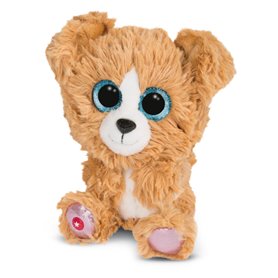 Nici Glubschis Plush Soft Toy Dog Lollidog, 15cm 1046317 Nici Glubschis Plush Soft Toy Dog Lollidog