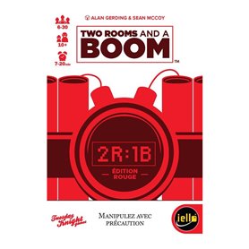 Jeu dambiance Iello Two Rooms and a Boom Rouge