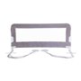 Barriere de lit Dreambaby Nicole - lits encastrés et aux lits plats- Mesurant 150 cm de large et 50 cm de haut - Gris